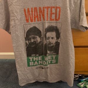 Home Alone Graphic Tee - Gray